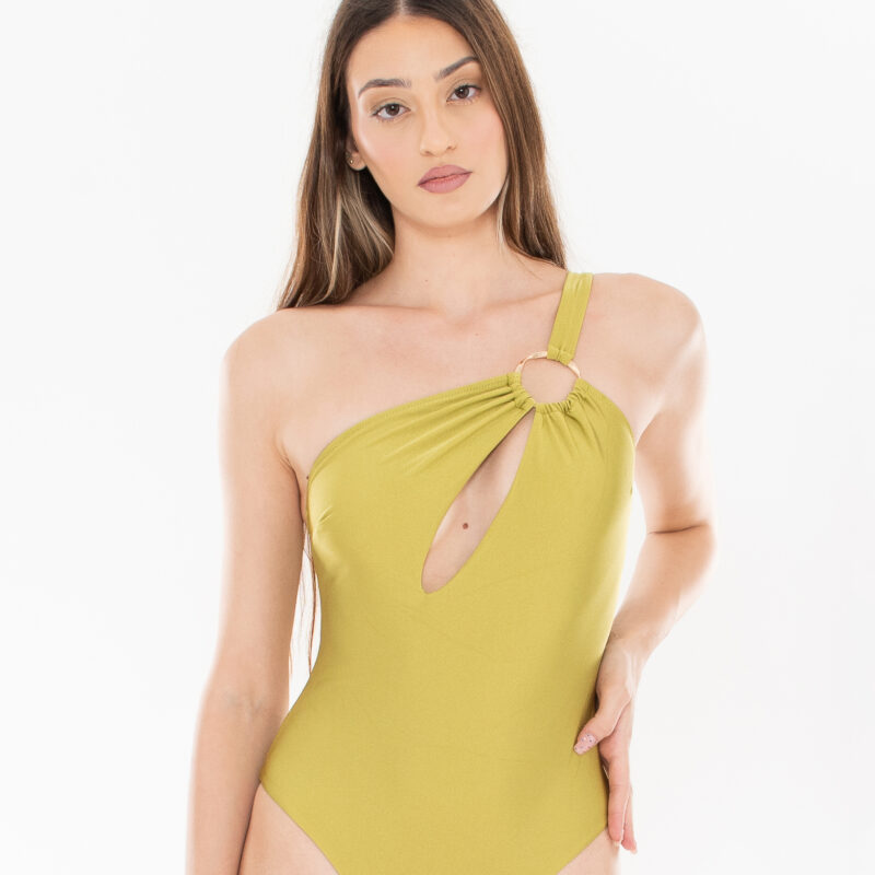 HAVANA GOLD PEAR ONE-PIECE